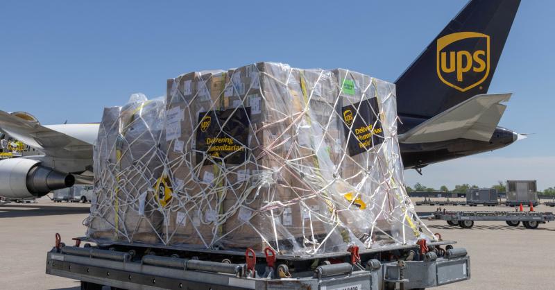 UPS humanitarian aid for Turkiye after the earthquakes 